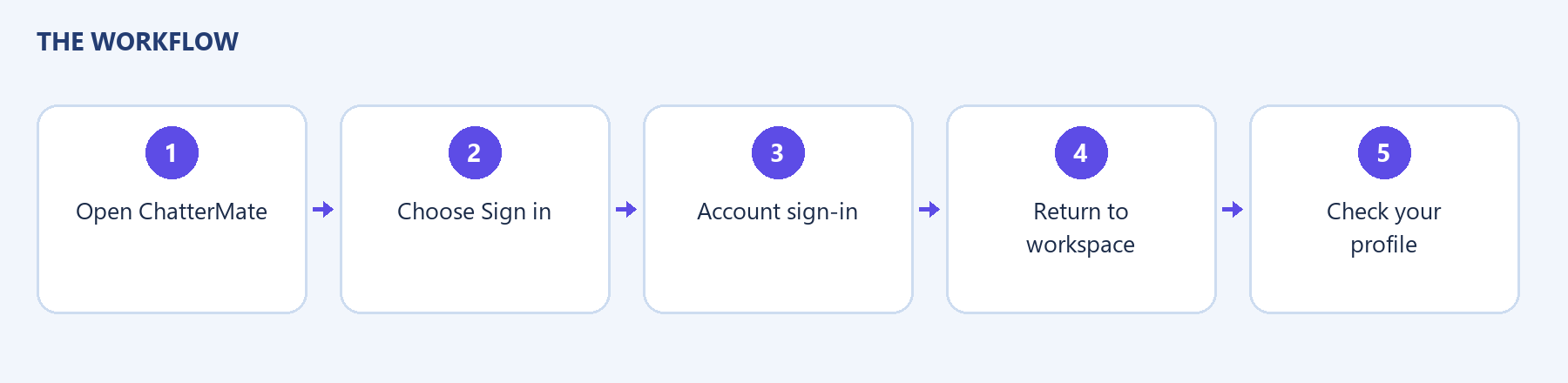 Workflow overview